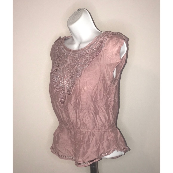 TWENTYONE PINK BLOUSE SMALL TOP - Picture 3 of 7